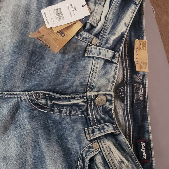 Silver Suki Mid Capri - Picture 2 of 3